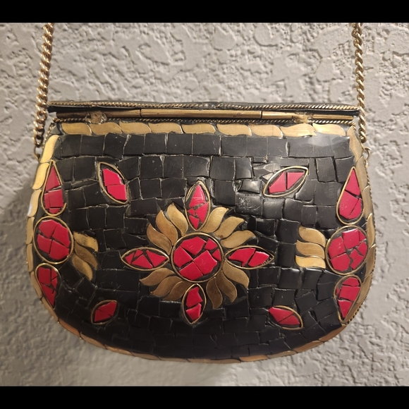 Stunning Mosaic Tile Crossbody Bag - Picture 3 of 16